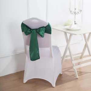 Chair cover and bow on rental